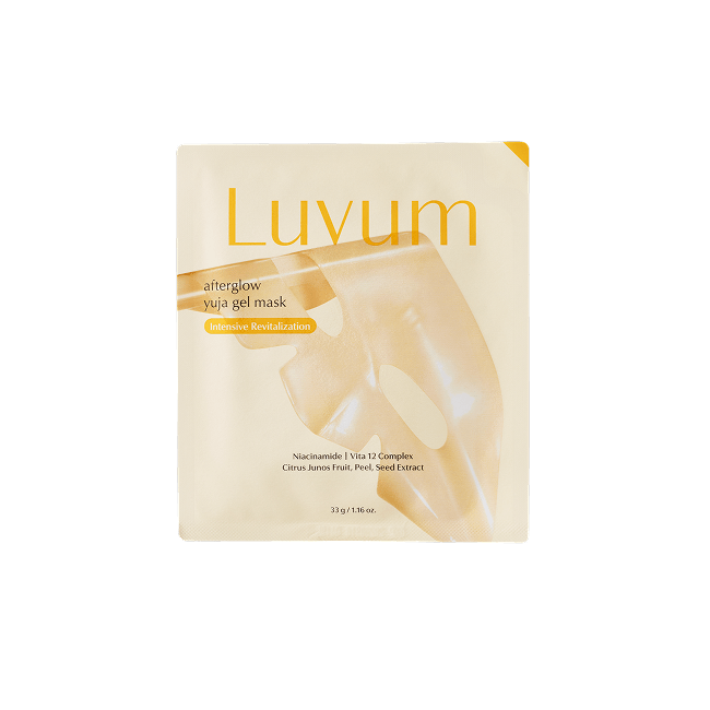 Afterglow Yuja Gel Mask 5pc/Box (33g/5sheets)