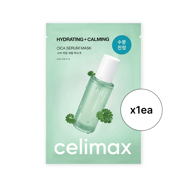 The Real Cica Calming Serum Mask 1ea (27ml)