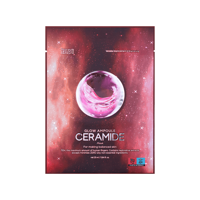 Glow Ampoule Ceramide Mask (25 ml
* 10 ea)