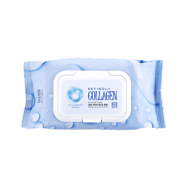 Retinol Collagen Cleansing Wipes (100 매(Wipes)
400 g)
