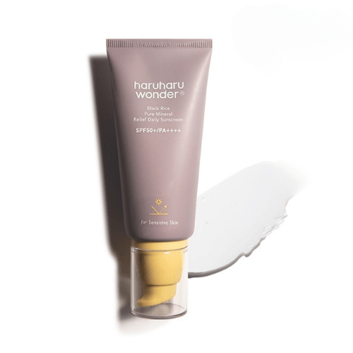Black Rice Pure Mineral Relief Daily Sunscreen SPF50+/PA++++ (50ml)