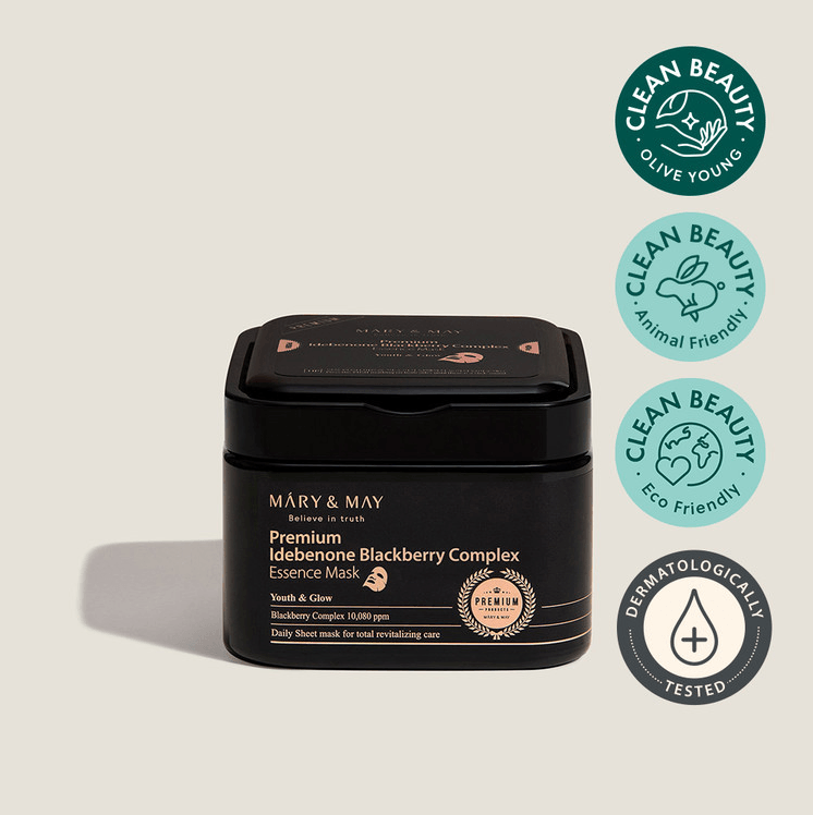 Premium Idebenone Blackberry Complex Essence Mask (20EA/250g)