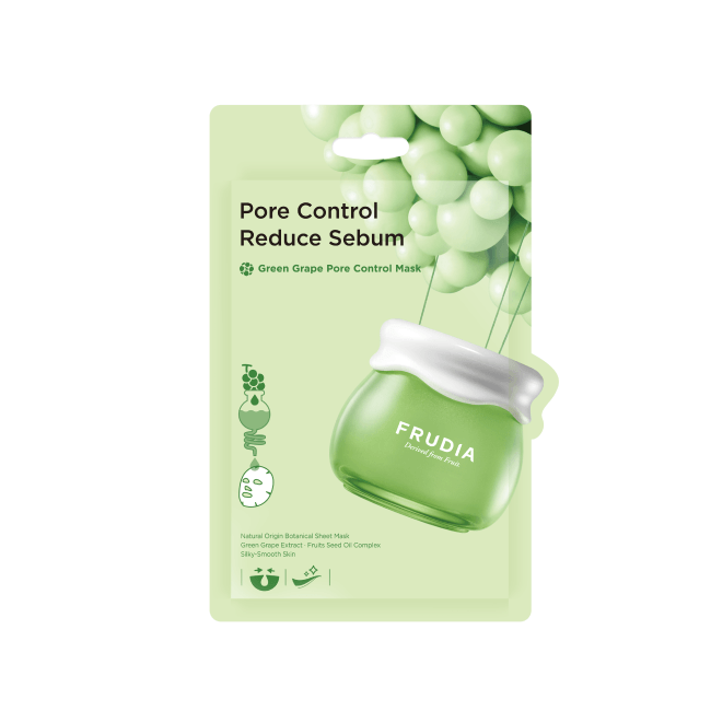 Frudia Green Grape Pore Control Mask (10Pcs) (20ml*10pcs)