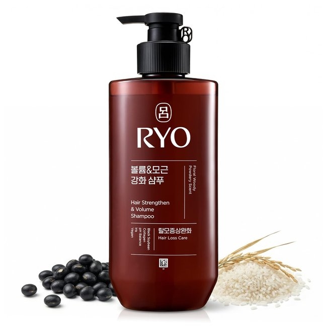 Hair Strengthening & Volumizing Shampoo (480ml)