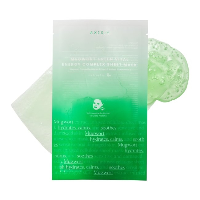 Mugwort Green Vital Energy Complex Sheet Mask (27ml)