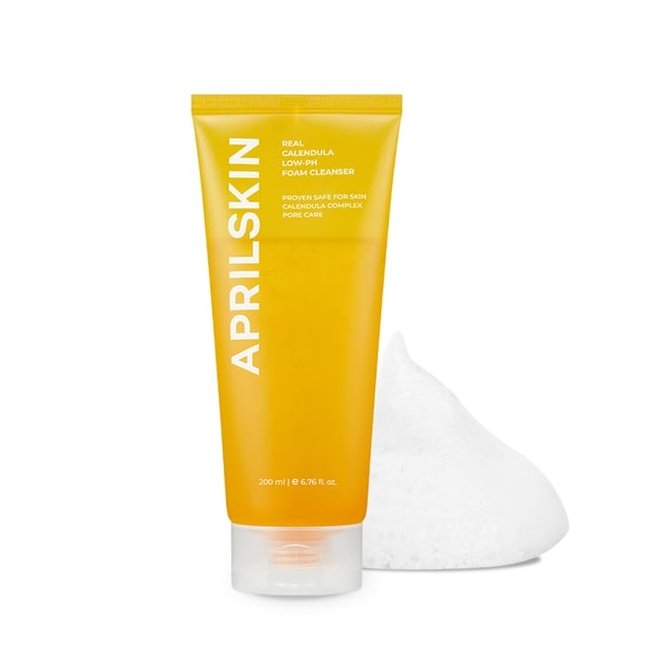 APRILSKIN CALENDULA LOW-PH FOAM CLEANSER_DR (-)