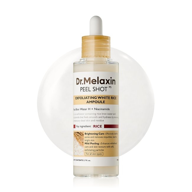 Peel Shot Exfoliating White Rice Ampoule 80ml (-)