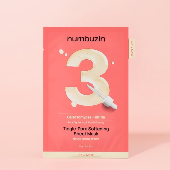 No.3 Tingle-Pore Softening Sheet Mask (10ea) (1 box (10EA))