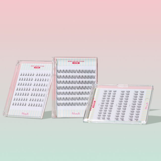 Point Cluster Lashes 07 Pure Daily (10mm) (60 pcs) (-)