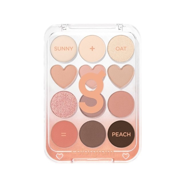 Pin Point Eyeshadow Palette 03 Apricot+Lively=Coral (-)