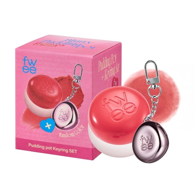 (Gl) Lip&Cheek Blurry Pudding Pot Cr04 Seventeen 5G+Pendant Keyring (5g)