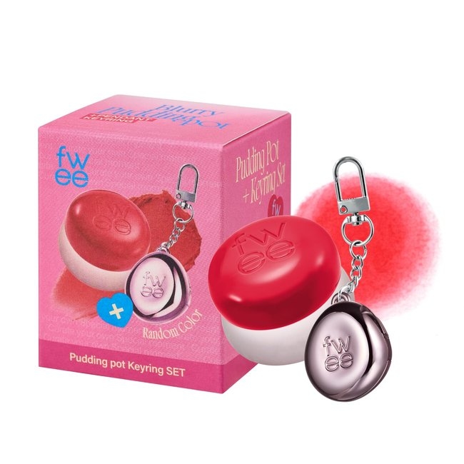 (Gl) Lip&Cheek Blurry Pudding Pot Rd01 D-Day 5G+Pendant Keyring (5g)