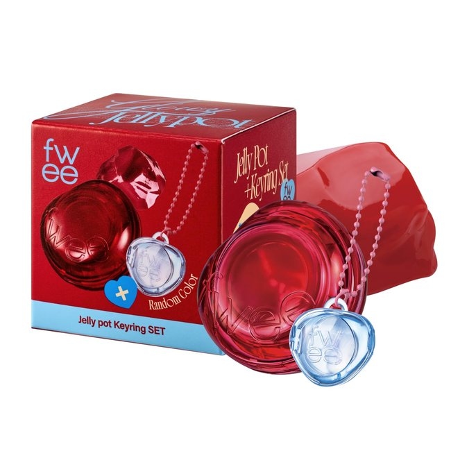 (Gl) Lip&Cheek Glowy Jelly Pot Jc01 Honey Peach 4G+Pendant Keyring (4g)