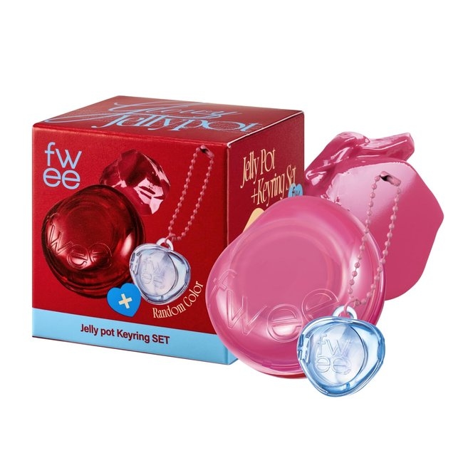 (Gl) Lip&Cheek Glowy Jelly Pot Jp02 Lolly 4G+Pendant Keyring (4g)