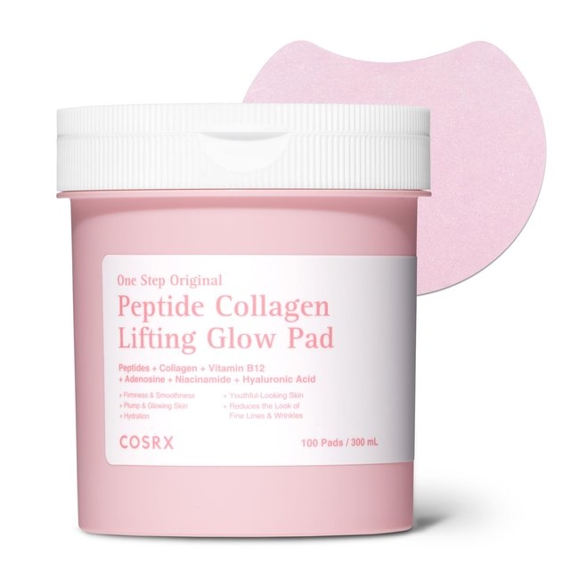 One Step Original Peptide Collagen Lifting Glow Pad (New) (270ml)
