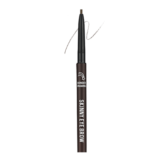 Wonder Drawing Skinny Eye brow 02 Dark Brown (-)