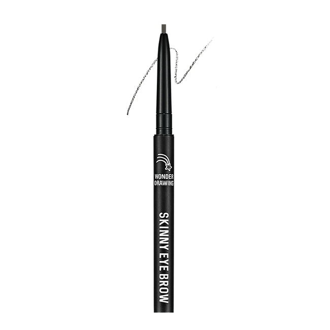 Wonder Drawing Skinny Eye brow 01 Ash Black (-)